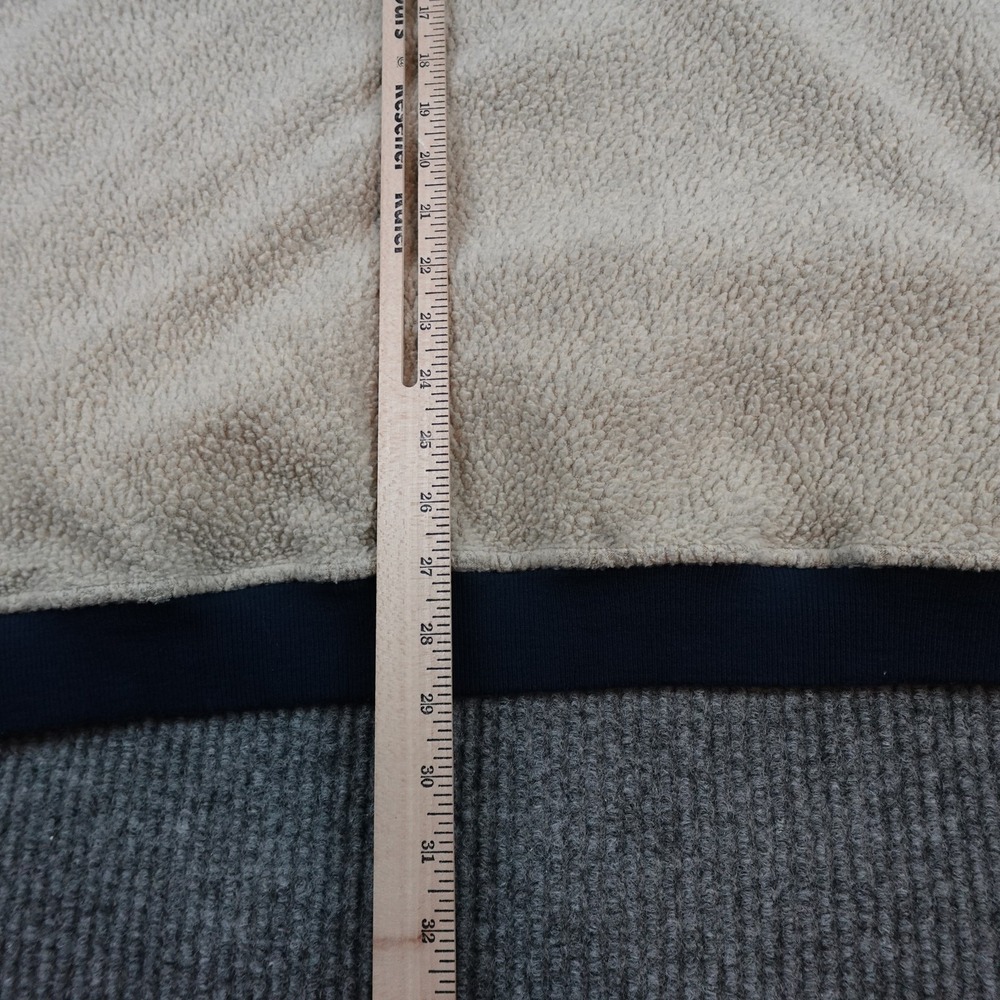 Patagonia Shearling Button Pullover Mens 2XL Oatmeal Fleece 26140 FA22 - Picture 8 of 9